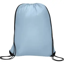 Symphony 210D Drawstring Bag Light Turquoise